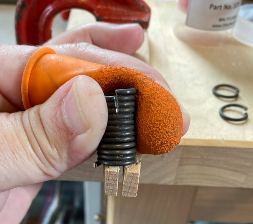 Susan LeGuyader's Sawing and Filing Safety Tips - , safety, safety, I use my thumb and forefinger.